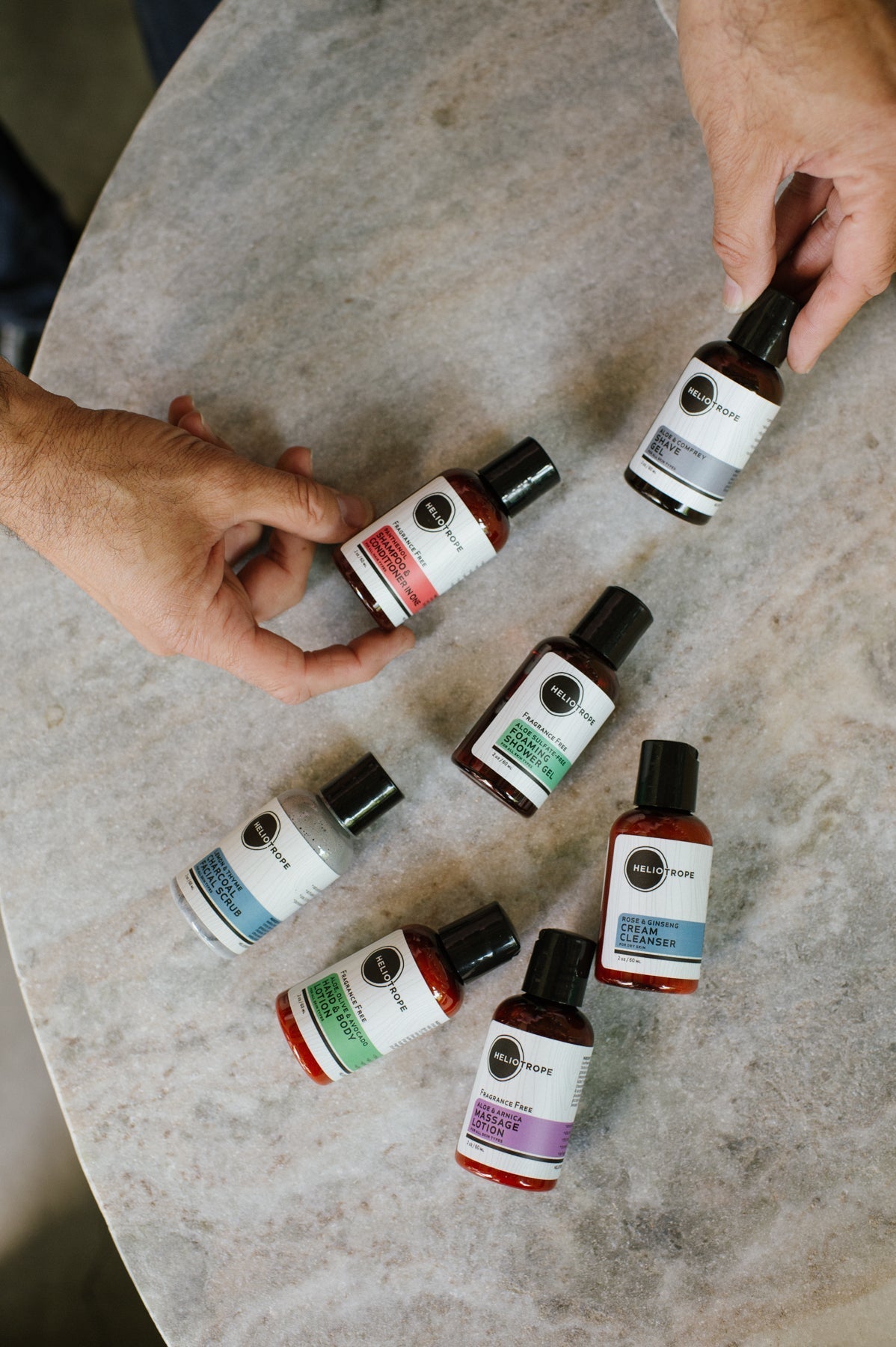 Heliotrope Travel Body Care