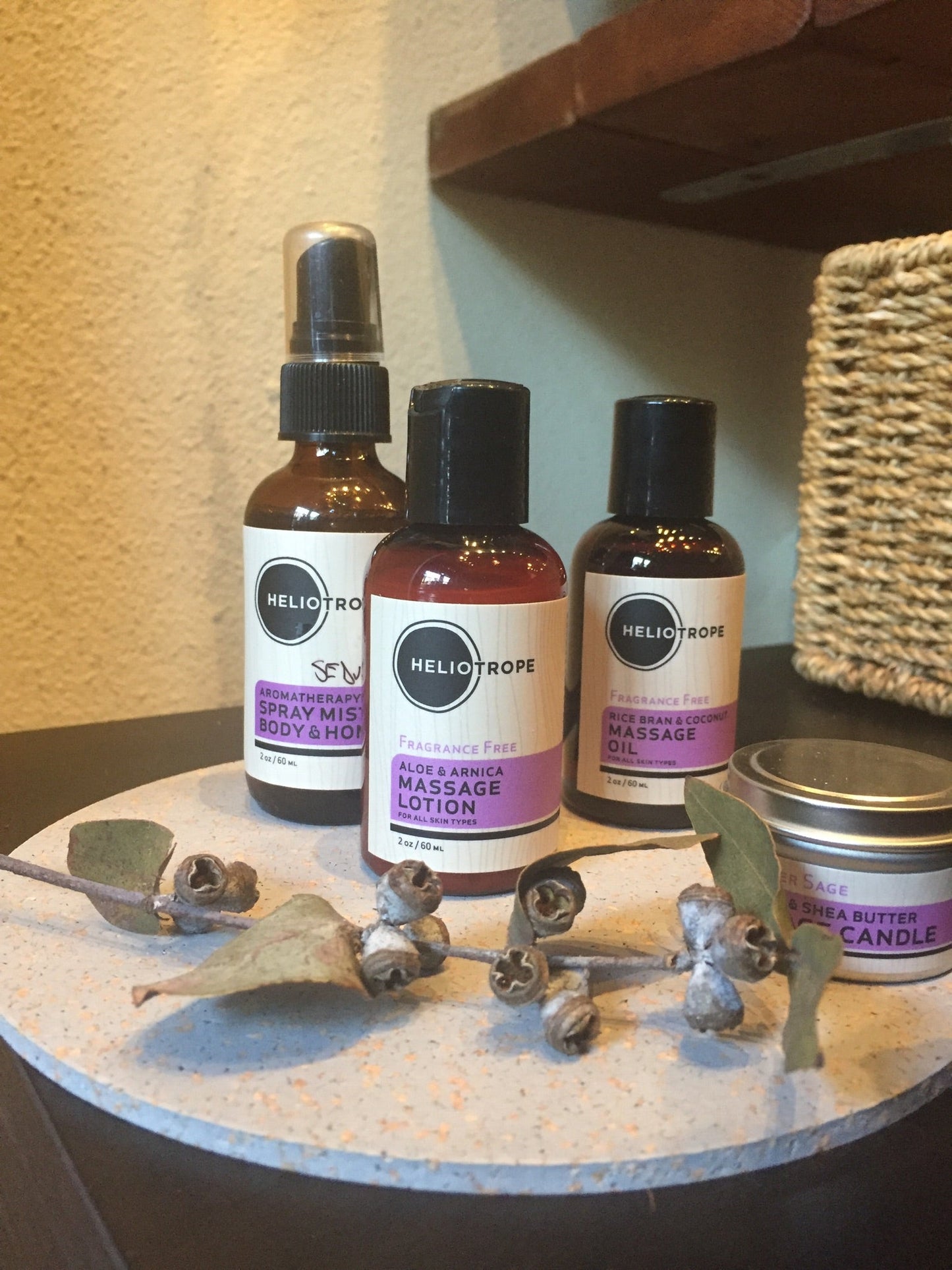 Heliotrope Travel Massage