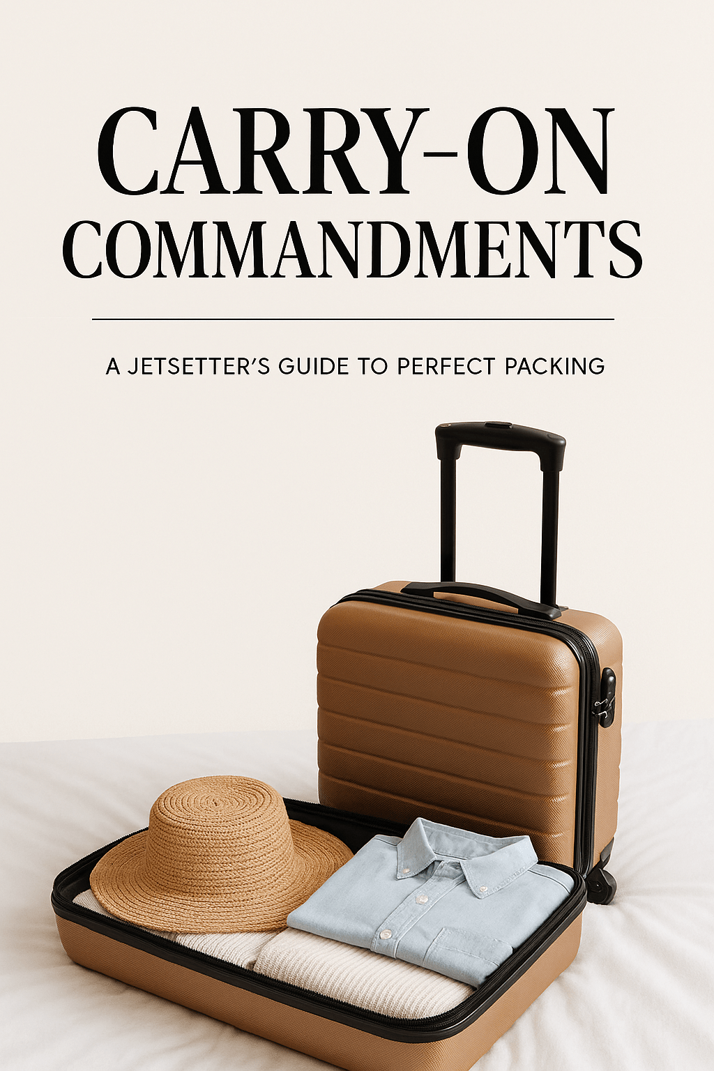 Carry‐On Commandments