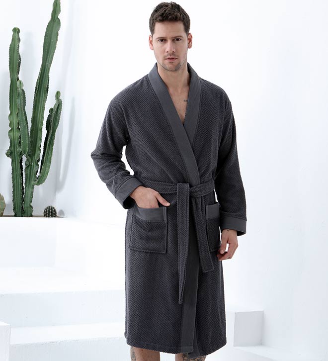 Seyante Terry Cloth Bathrobe