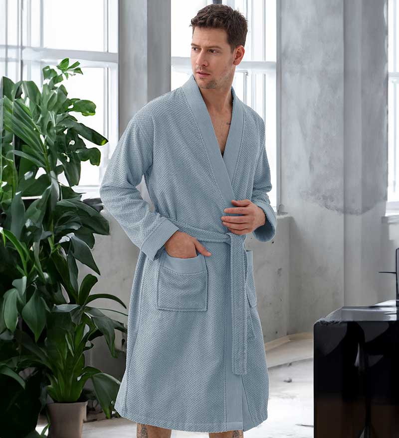 Seyante Terry Cloth Bathrobe