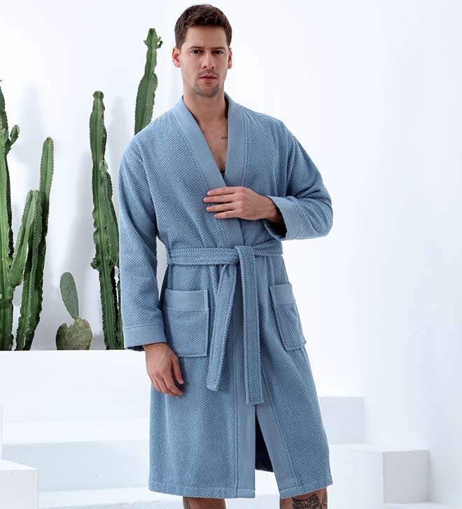 Seyante Terry Cloth Bathrobe