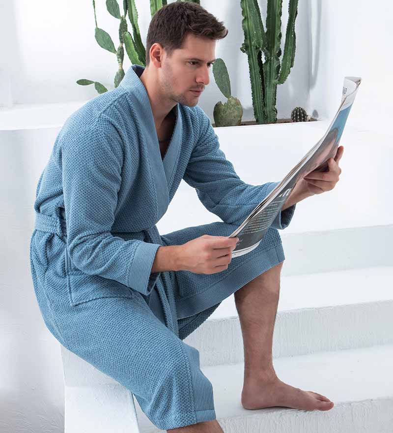 Seyante Terry Cloth Bathrobe