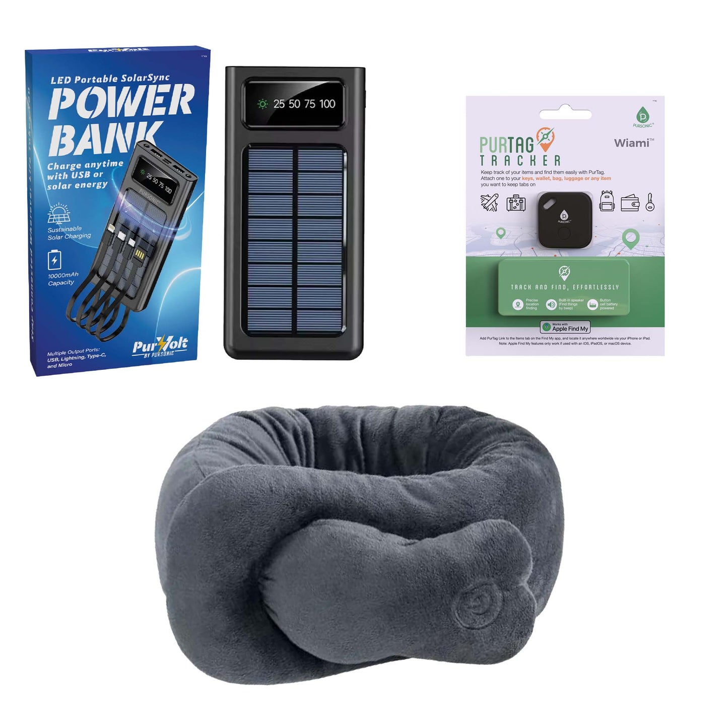 Pursonic Comfort Travel Bundle
