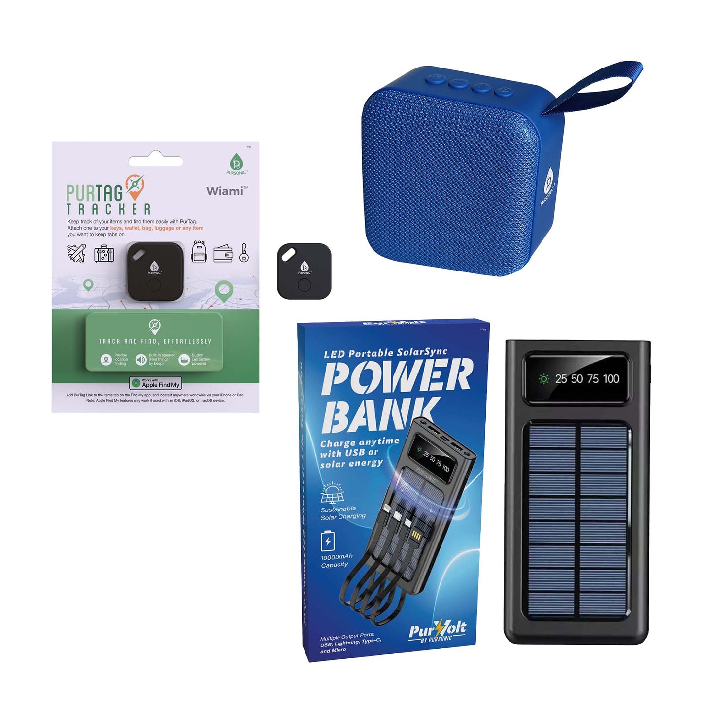 Pursonic Sound, Power, & Security Bundle